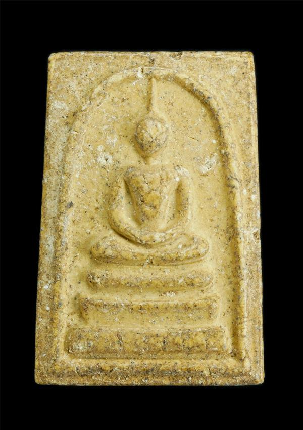 พระสมเด็จวัดโพธิ์ ต.โรงช้าง อ.มหาราช จ.พระนครศรีอยุธยา เนื้อผงพุทธคุณ ผงว่าน พระเก่าสวยเนื้อผงสีออกเหลือง มวลสารดี น่าเก็บสะสม หาย [..] | https://kamulet.in.th