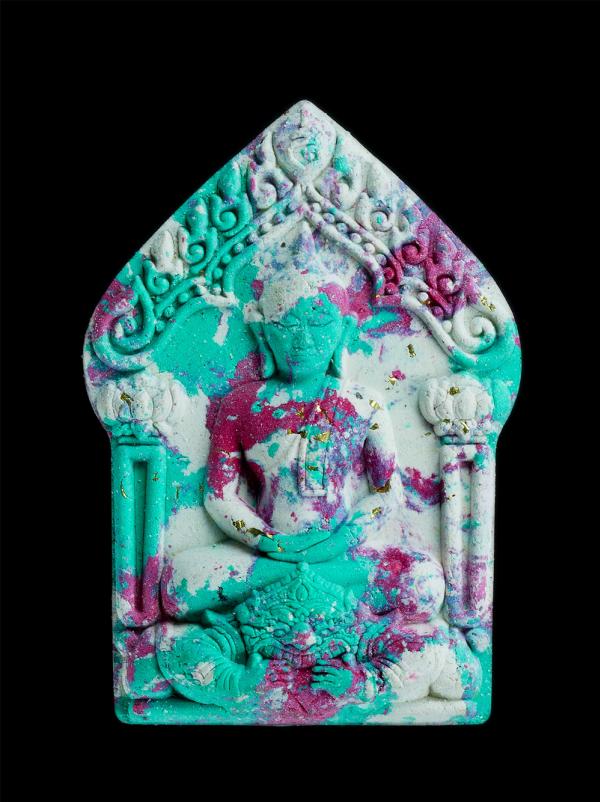 พระขุนแผน รุ่งเรืองโภคทรัพย์ หลวงพ่อพรหมมี สีลโชโต วัดตะเคียนทองพุทธาราม ต.หัวยแก้ว อ.นครไทย จ.พิษณุโลก ปี2561 เนื้อก้นครกรวมมวลสา [..] | https://kamulet.in.th