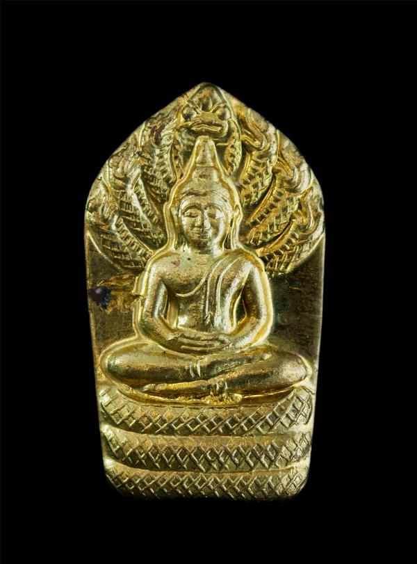 พระนาคปรกใบมะขามเนื้อทองเหลือง ตอกโค๊ต ปี2536 หลวงพ่อทองดำ ฐิตวณฺโณ วัดท่าทอง อ.เมือง จ.อุตรดิตถ์ หลวงพ่อทองดำ เป็นลูกศิษย์หลวงพ่อ [..] | https://kamulet.in.th