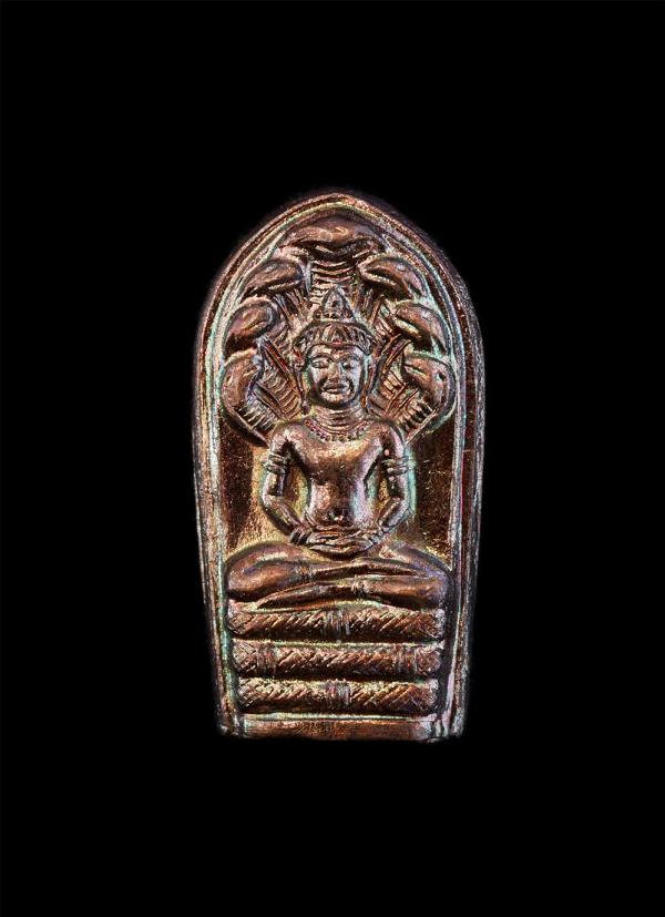 พระนาคปรกใบมะขาม เนื้อทองแดง หลวงปู่ทิม อิสริโก ที่ระลึกสร้างหลวงปู่ทิมองค์ใหญ่ วัดละหารไร่ ปี2555 ปลุกเสก ณ.อุโบสถ วัดละหารไร่ ขอ [..] | https://kamulet.in.th