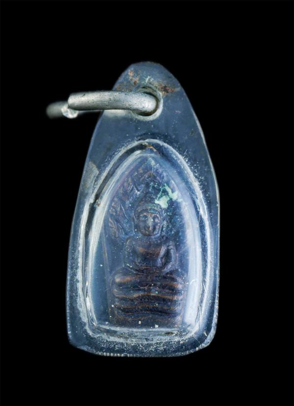 เหรียญปรกใบมะขามหลวงปู่หยอด ชินวังโส(พระครูสุนทรธรรมกิจ) วัดแก้วเจริญ จ.สมุทรสงคราม รุ่น81ปี พ.ศ.2536 เนื้อทองแดง พุทธคุณรวบด้าน เ [..] | https://kamulet.in.th