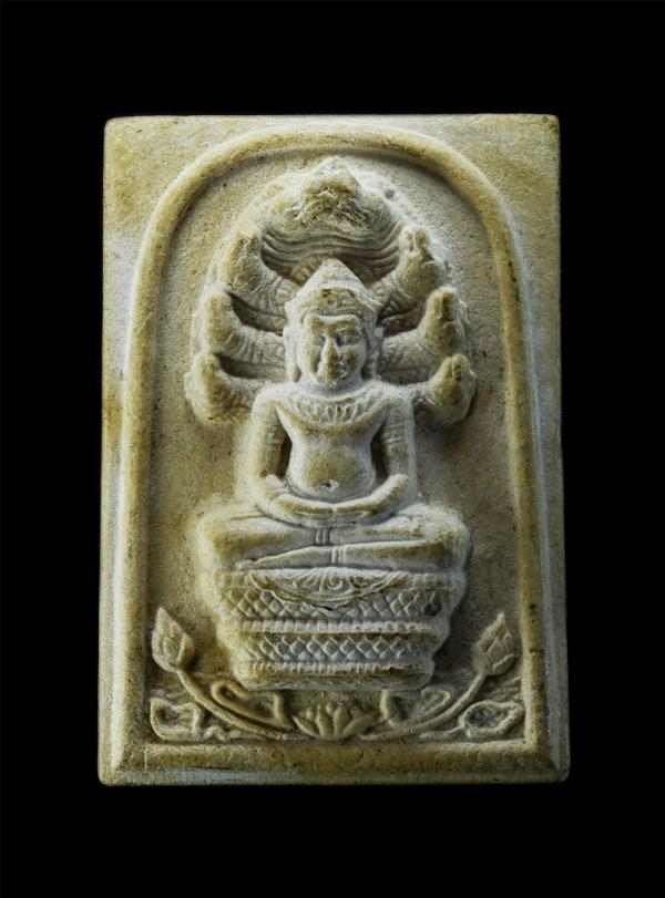 พระสมเด็จนาคปรก หลวงพ่อทองกลึง สุนทโร วัดเจดีย์หอย จ.ปทุมธานี ปี2537 รุ่นสร้างโบสถ์ เนื้อผงพุทธคุณ ผงว่าน พระเก่าสวย มวลสารดี น่าเ [..] | https://kamulet.in.th