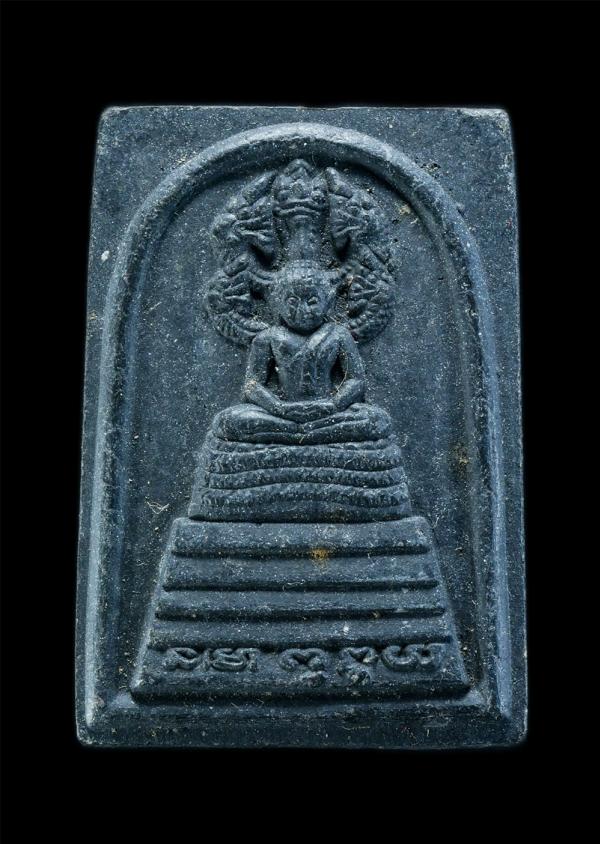 พระผงนาคปรก หลวงพ่อนาค นาคเสโน วัดหนองพะวา อ.บ้านค่าย จ.ระยอง ปี2555 เนื้อผงพุทธคุณ ผงว่าน ผงใบลาน มวลสารดี พระสมเด็จของหลวงพ่อนาค [..] | https://kamulet.in.th