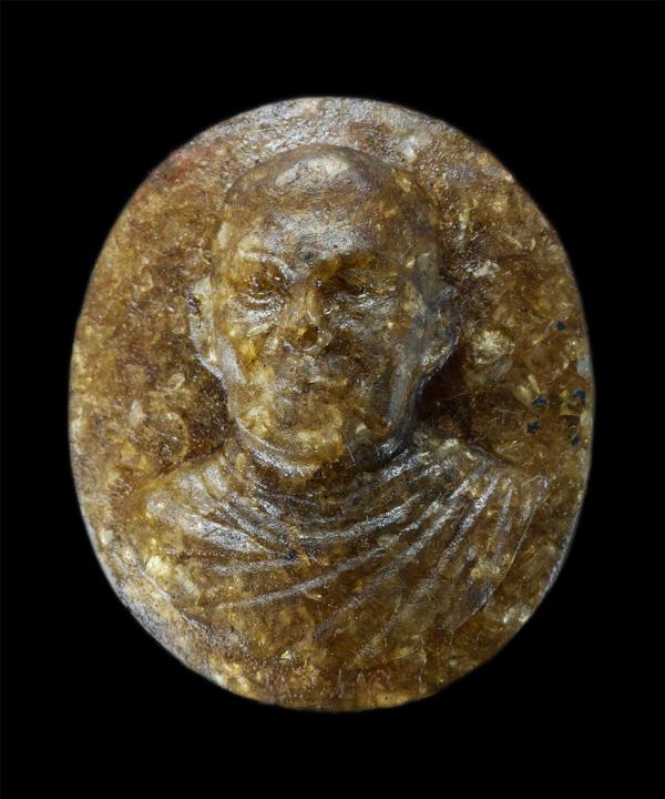 เหรียญหล่อเรซิ่น เนื้อทองคำเปลว หลวงพ่อบุญสิน ฐานสุนทโร ครบรอบ 72 ปี พ.ศ.2538 วัดแจ้งนานวน อ.สนม จ.สุรินทร์ พระเก่าสวย พร้อมกล่องเ [..] | https://kamulet.in.th