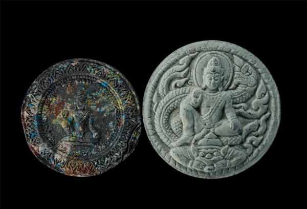 จตุคามรามเทพ รุ่นอุโฆษบูรพา ปี2550 ปลุกเสก 7 วาระ 1.วัดพระมหาธาตุ 2.ศาลหลักเมือง จ.นครศรีธรรมราช 3.วัดสว่างอารมณ์ จ.สุราษฎร์ธานี 4 [..] | https://kamulet.in.th