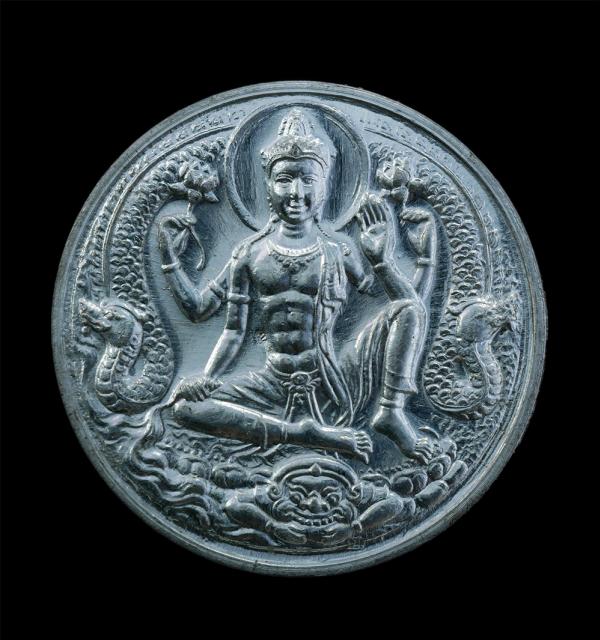 พระเทวราชโพธิสัตว์ องค์จตุคามรามเทพ (泽镀金 ) พิธีปลูก ณ วัดพระมหาธาตุฯ จ.นครศรีธรรมราช ปี2550 รุ่นราชามหาเศรษฐี 50 เนื้อแร่ พระเก่าส [..] | https://kamulet.in.th