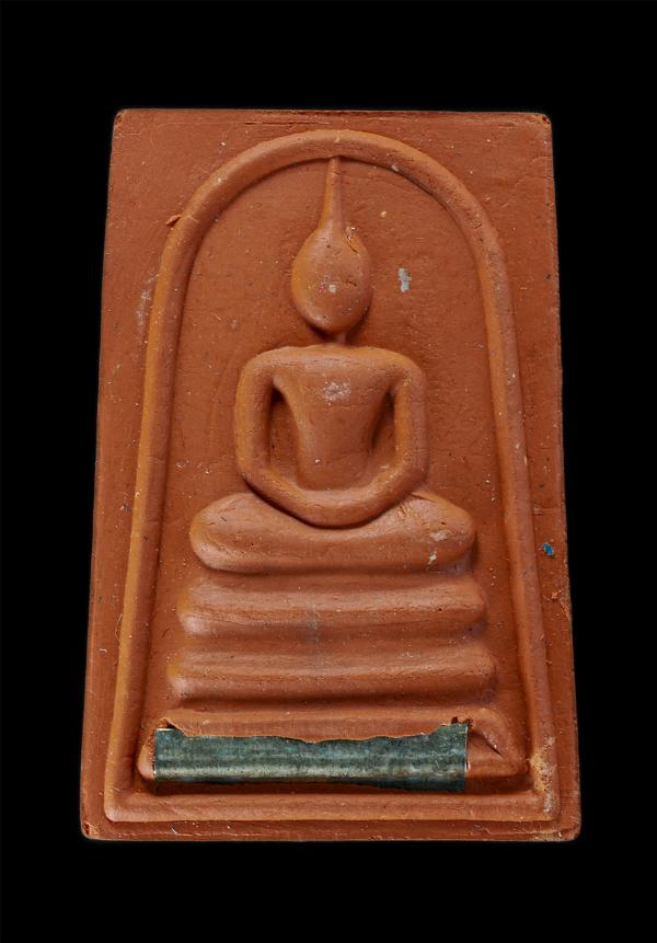 พระสมเด็จศิลาแลง หลวงพ่ออุดมทรัพย์ สุทธสีโล(พระราชสิทธิวราจารย์) วัดประสิทธิเวช อ.องครักษ์ จ.นครนายก เนื้อผงพุทธคุณ ผงว่าน ฝังตะกร [..] | https://kamulet.in.th