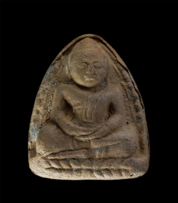 พระหลวงพ่อโต วัดบางกระทิง จ.อยุธยา สร้างย้อนยุค พร้อมกล่อง | https://kamulet.in.th