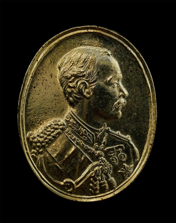 เหรียญ ร.5 ครบรอบ 350ปี วัดพระพุทธบาท จ.สระบุรี สร้างปี2517 พิธีใหญ่ หลวงปู่โต๊ะ หลวงพ่อกวย และอีกสุดยอดเกจิแห่งยุคหลายท่ารร่วมปลุ [..] | https://kamulet.in.th