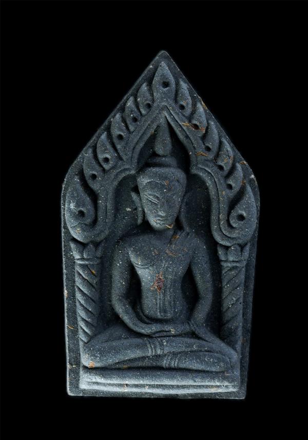 พระขุนแผน พระอาจารย์บุญเลี้ยง ธนปาโล หลังกุมารเทพ พรายเงินกะไหล่ทอง วัดป่าพยานาคราช อ.สนามชัยเขต จ.ฉะเชิงเทรา ปี2561 เนื้อผงพุทธคุ [..] | https://kamulet.in.th