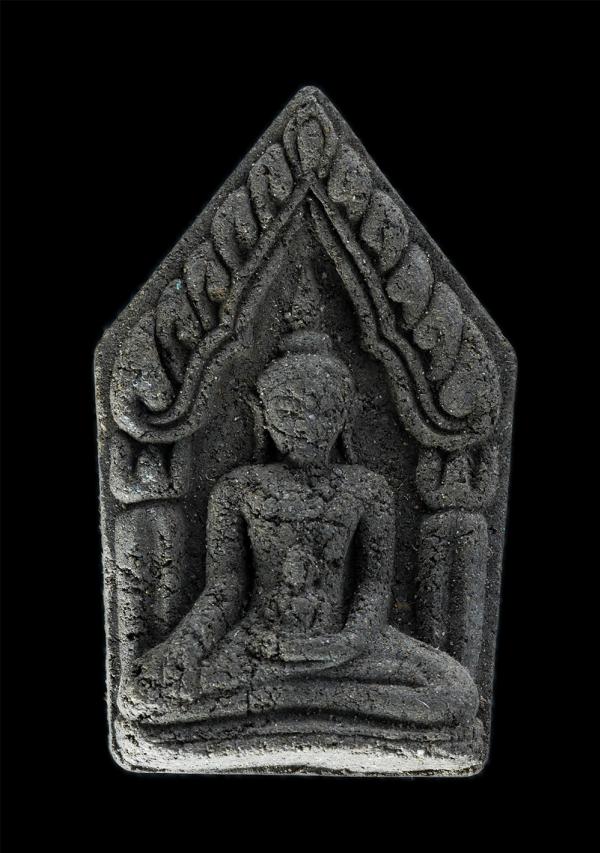 พระขุนแผนอุ้มกุมาร​ หลวงปู่ปริมุตโตภาวนา วัดบึงต้นชัน ต.ซากบก อ.บ้านค่าย จ.ระยอง หลังยันต์พระเจ้า5 พระองค์ (ยันต์ห้า) เนื้อผงพุทธค [..] | https://kamulet.in.th