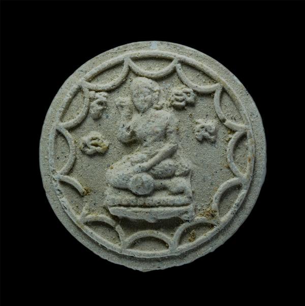 แม่นางกวัก หลังยันต์ พระครูสังฆรักษ์ ปรีชา ภัทฺทะปุญโญ วัดคลองครก ต.พวา อ.แก่งหางแมว จ.จันทบุรี เนื้อผงพุทธคุณ ผงว่าน พระเก่าสวย ม [..] | https://kamulet.in.th