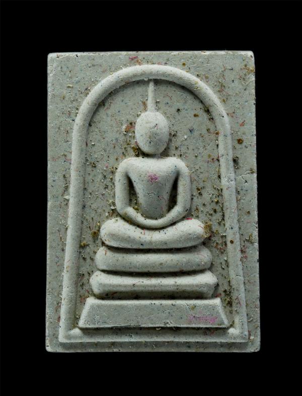 พระสมเด็จ พิมพ์คะแนน พิธีมหาจักรพรรดิ พระอาจารย์ปืน ปัญญาวุโธ(พระปลัดสราวุธ) วัดลาดชะโด จ. อยุธยา ปี2554 เนื้อผงพุทธคุณ ผงว่าน พระ [..] | https://kamulet.in.th