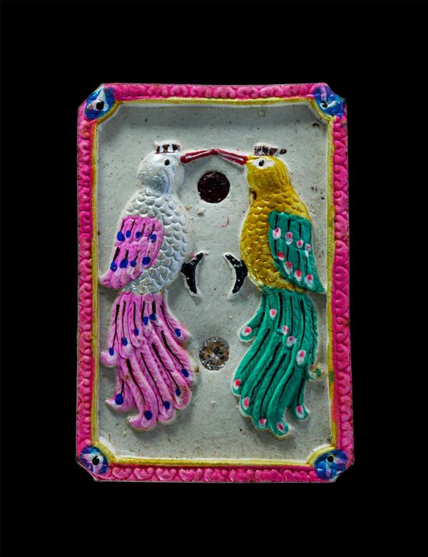 สาริกาเจริญเงิน เจริญทอง หลวงพ่อทองกลึง สุนทโร(พระครู ดร.สุนทร คุณธาดา) วัดเจดีย์หอย ต.บ่อเงิน อ.ลาดหลุมแก้ว จ.ปทุมธานี เนื้อผงพุท [..] | https://kamulet.in.th