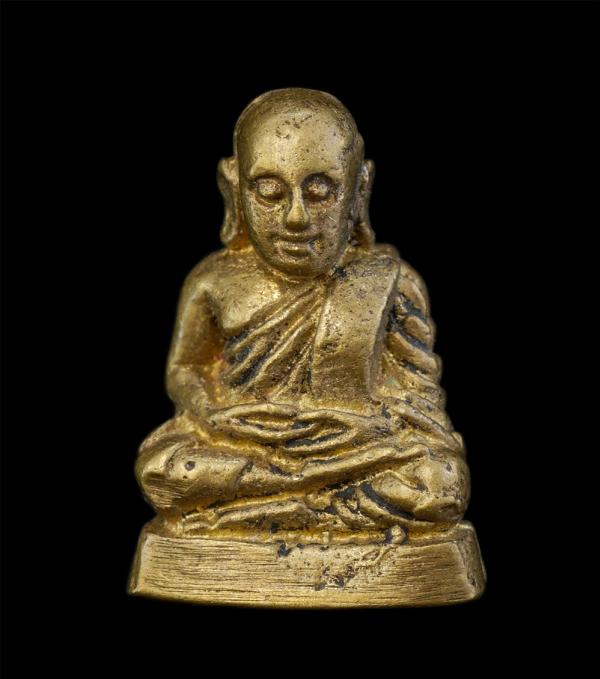 รูปหล่อหลวงพ่อเงิน วัดบางคลาน จ.พิจิตร  องค์เล็ก เนื้อทองผสม ไม่ทราบข้อมูลการจัดสร้าง | https://kamulet.in.th