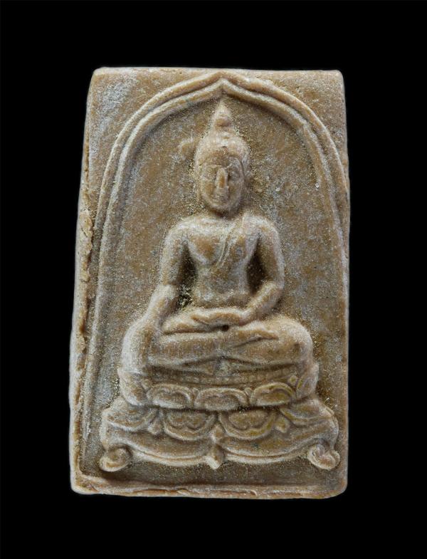 พระสมเด็จพุทธนายก วัดท่าชัยศรีสุทธาวาส จ.นครนายก ปี2520 หลวงปู่แหวน สุจิณฺโณ วัดดอยแม่ปั๋ง และพระเกจิอาจารย์ร่วมปลุกเสก เนื้อผงพุท [..] | https://kamulet.in.th