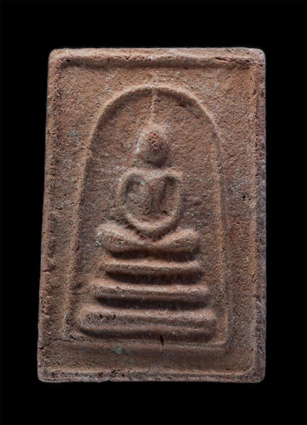 พระสมเด็จหลับเรียบ เนื้อผงเก่า สวย | https://kamulet.in.th