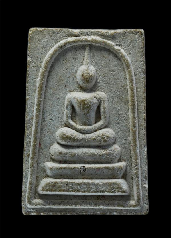 พระสมเด็จหลังหลวงปู่ทอง วัดเทพบุตร ตำบลห้วยใหญ่ อำเภอบางละมุง จังหวัดชลบุรี ที่ระลึกอายุครบวัฒนมงคล 8 รอบ 96 ปี พ.ศ.2538 เนื้อผงพุ [..] | https://kamulet.in.th