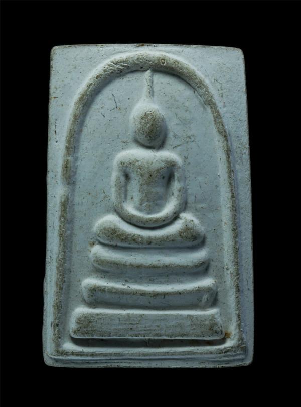 พระสมเด็จรวย หลวงพ่อทรงธรรม รุ่ง วัดปุรณาวาส ตลิ่งชัน กรุงเทพมหานคร ปี2539 เนื้อผงพุทธคุณ ผงว่าน พระเก่าสวย มวลสารดี  | https://kamulet.in.th