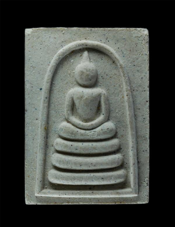 พระสมเด็จหลังหลวงพ่อเปิ่น วัดบางพระ จังหวัดนครปฐม พิมพ์ขี่เสือ ทรงอำนาจ แผ่บารมี ล้นคุณธรรม  สร้างปี 2538 เนื้อผงพุทธคุณ ผงว่าน พร [..] | https://kamulet.in.th