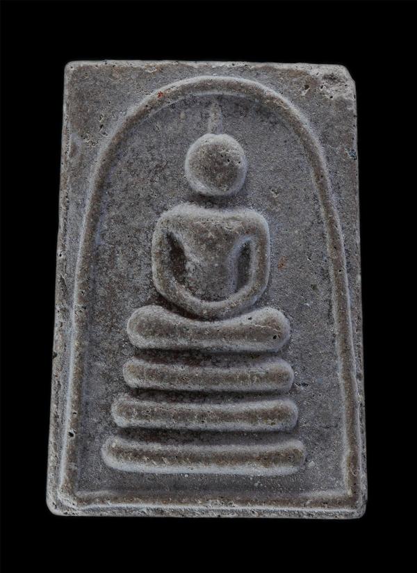 พระสมเด็จหลวงพ่อทรัพย์ วัดใหม่ปากบาง อ.มหาราช จ.อยุธยา เนื้อผงพุทธคุณผสมว่าน ชาญหมาก พระเก่า มวลสารดี | https://kamulet.in.th