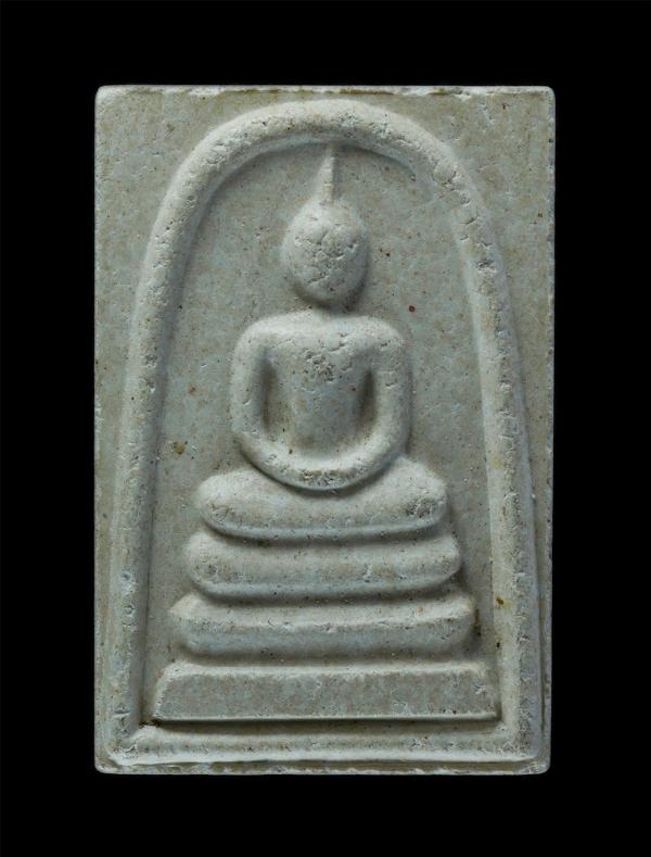 พระสมเด็จหลวงปู่ฮวด(พระครูปรีชาวุฒิคุณ) วัดดอนโพธิ์ทอง จ.สุพรรณบุรี รุ่นไตรมาส ที่ระลึกฉลองอายุวัฒนมงคลครบ 84 ปี พ.ศ.2538 เนื้อผงพ [..] | https://kamulet.in.th