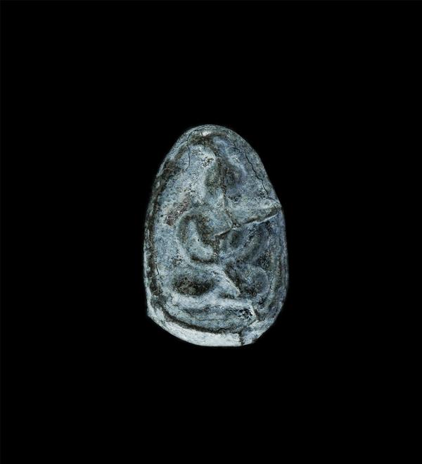 พระพิจิตรเม็ดข้าวเม่า เนื้อชิน | https://kamulet.in.th