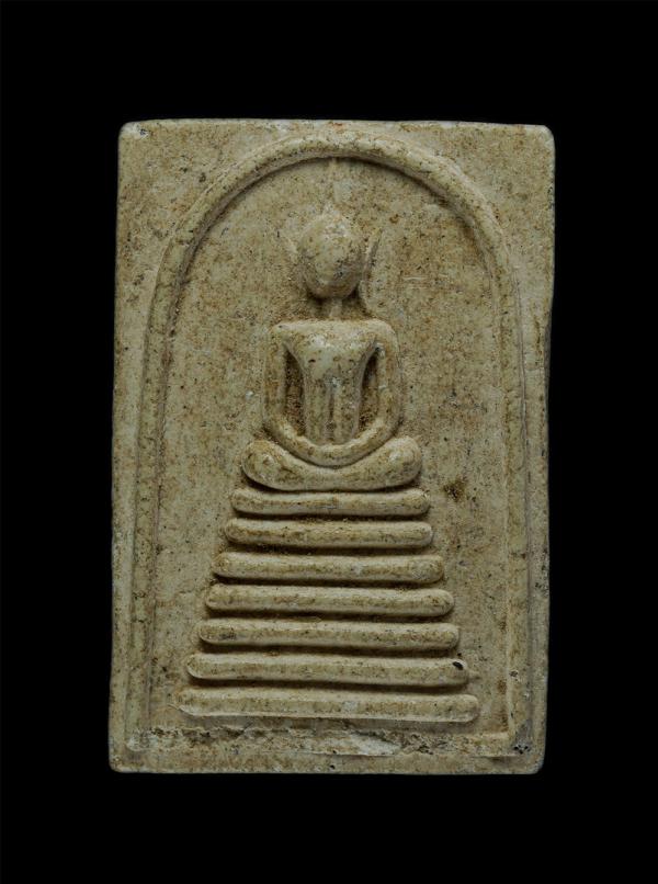 พระสมเด็จ พระครูวีรธรรมสถิต วัดเวียงไชย์ บ้านหนองกุงใหญ่ ต.บ้านเม็ง อ.หนองเรือ จ.ขอนแก่น. ปี2541 เนื้อผงพุทธคุณ ผสมว่าน 108 พระเก่ [..] | https://kamulet.in.th