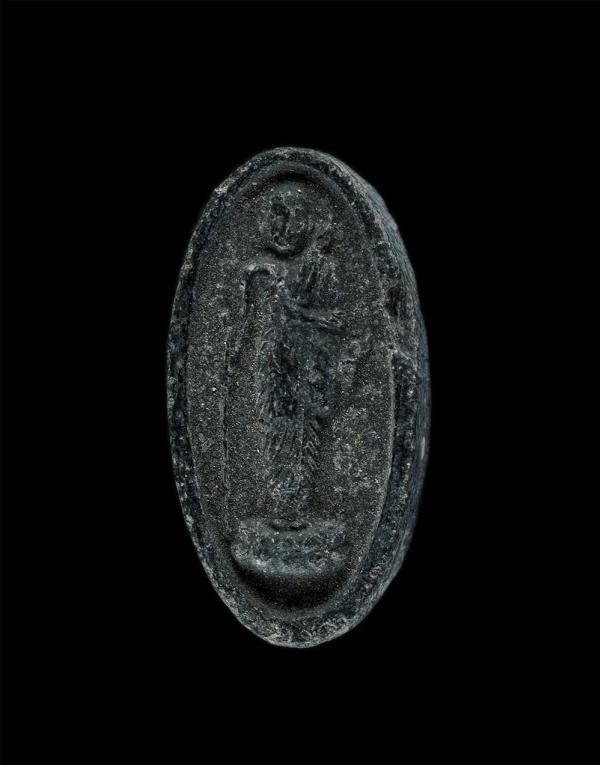 พระสิวลีมหาลาภ หลังยันต์ นะ ชา ลิ ติ วัดดอนชะเอม ต.ดอนชะเอม อ.ท่ามะกา จ.กาญจนบุรี เนื้อผงพุทธคุณ ผงใบลาน | https://kamulet.in.th