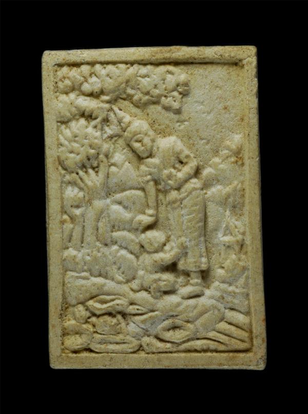 พระผงพิมพ์พระพุทธเจ้า ปางประสูติ เจ้าคณะตำบลบึงน้ำรักษ์ บางน้ำเปรี้ยว ฉะเชิงเทรา สร้างปี 2537 เนื้อผงพุทธคุณ ผงว่าน พระเก่าสวย มวล [..] | https://kamulet.in.th