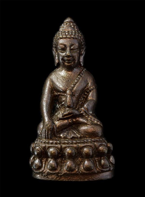 พระกริ่ง รุ่นแรก หลวงพ่อประสงค์ สุกะภัทโธ(พระครูวิบูรณ์สรการณ์)วัดท่ามะกอก ต.พังราด อ.แกลง จ.ระยอง ปี2554 เนื้อนวะโลหะ พระเก่าสวย  [..] | https://kamulet.in.th