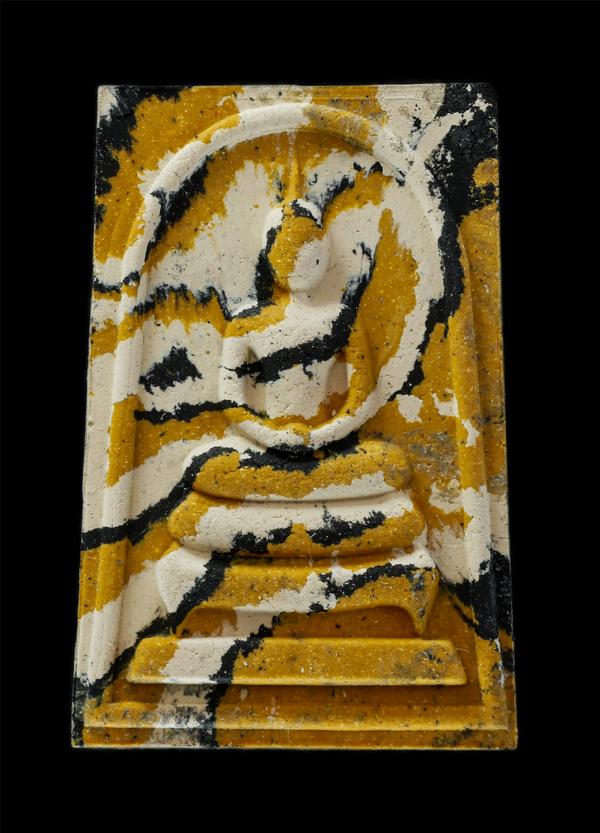 พระสมเด็จลายเสือ หลวงปู่ทอง ปภากโร อายุ 113 ปี พ.ศ.2562 วัดบ้านคูบ อ.น้ำเกลี้ยง จ.ศรีสะเกษ เนื้อผงพุทธคุณ ผงว่าน รวมมวลสาร พระสร้า [..] | https://kamulet.in.th