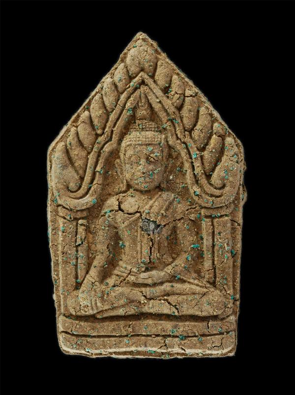 พระขุนแผนแสนสุข รุ่น ๑ หลวงปู่ขุน อนุตตโร(พระครูอุดมธรรมกิจ) วัดใหม่ทองสว่าง (ก่อใน) อ.วารินชำราบ จ.อุบลราชธานี เนื้อผงพุทธคุณ ผงว [..] | https://kamulet.in.th