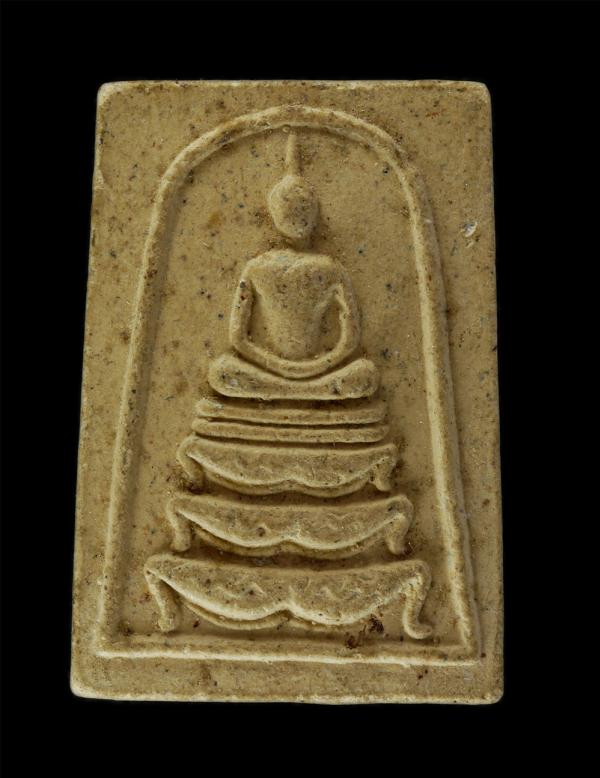 สมเด็จฐานสิงห์ หลังยันต์นะ จ.๑ หลวงพ่อวอน วัดโพธิ์แก้วนพคุณ จ.สิงห์บุรี เนื้อผงพุทธคุณ ผงว่าน พระเก่าสวย มวลสารดี (องค์ที่2) | https://kamulet.in.th