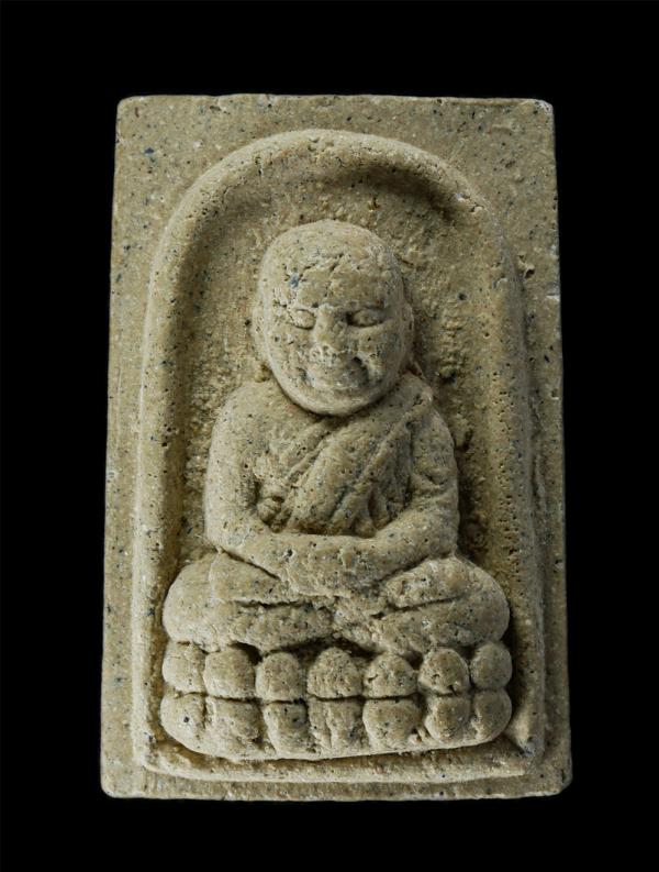 หลวงปู่ทวด วัดช้างให้ หลังยันต์นะฤาชา นะเมตตา จารสด เนื้อผงพุทธคุณ ผงว่าน พระเก่าสวย ไม่ทราบที | https://kamulet.in.th