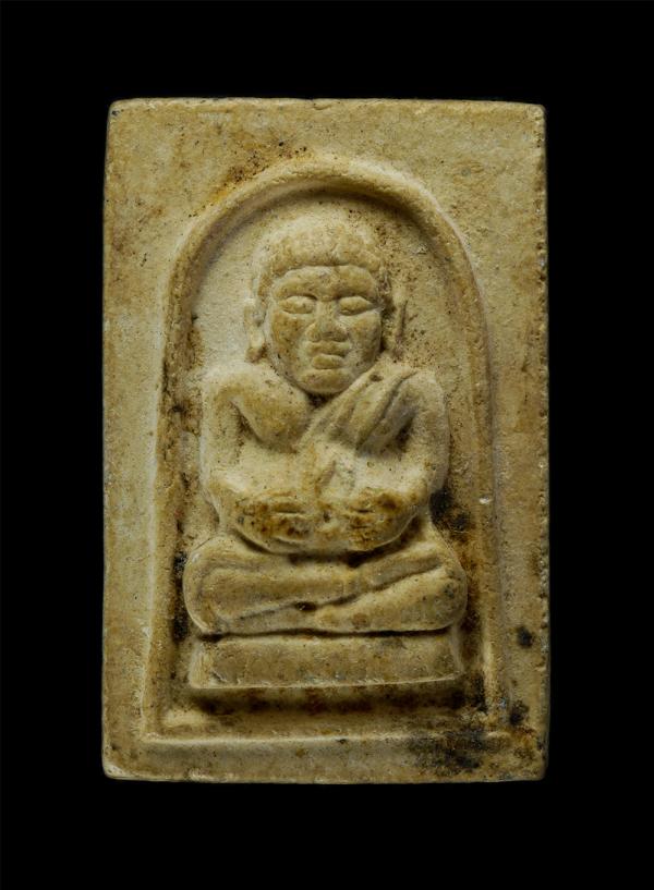 พระสังกัจจายน์ หลวงปู่สอน ปญญาปโชโต (พระครูปัญญาบูรพาภิราม) ปี2531 วัดเขาแก้วรัตนาราม อ.กิ่งสอยดาว จ.จันทบุรี เนื้อผงพุทธคุณ ผงว่า [..] | https://kamulet.in.th