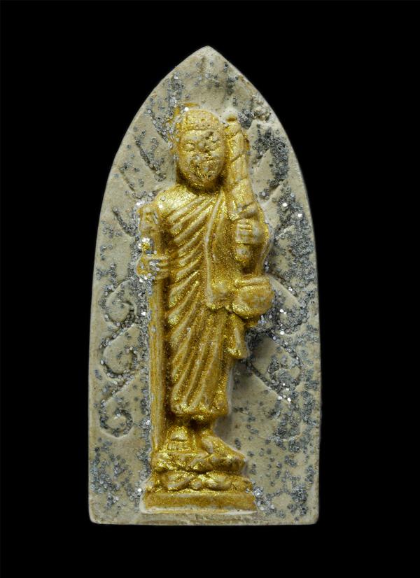 พระสิวลีมหาลาภ วัดตะเคียนคู่ จังหวัดชลบุรี  เนื้อผงพุทธคุณ ผงว่าน | https://kamulet.in.th