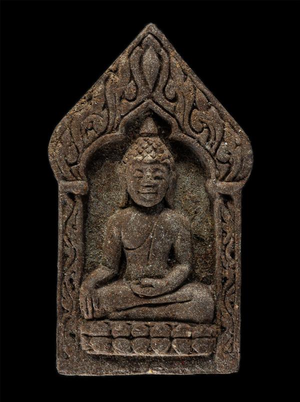 พระยอดขุนพล(ขุนแผน) รุ่นแรก หลวงพ่อถึก วัดซากผักกูด อ.นิคมพัฒนา จ.ระยอง ปี2550 เนื้อแร่เหล็กนี้พี้ ผงพุทธคุณ ผงว่าน 108 พิมพ์ใหญ่  [..] | https://kamulet.in.th