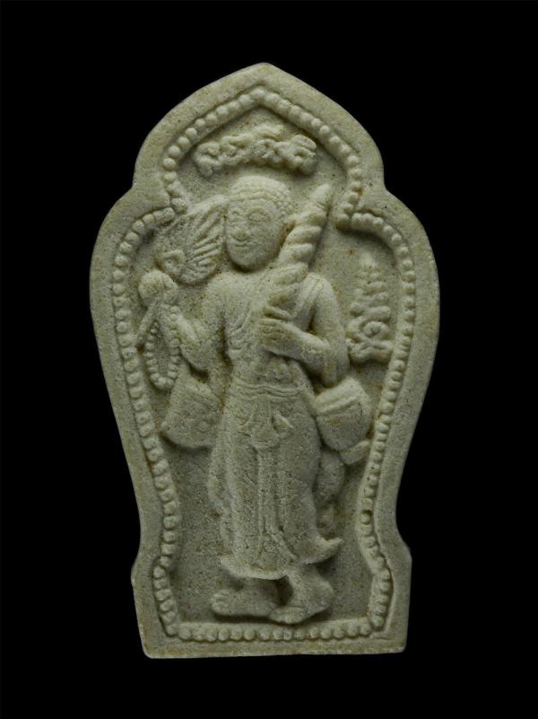 พระสิวลี มหาลาภ โชคลาภ ร่ำรวย หลังยันต์ นะ ชา ลี ติ เนื้อผงพุทธคุณ ผงว่าน  | https://kamulet.in.th