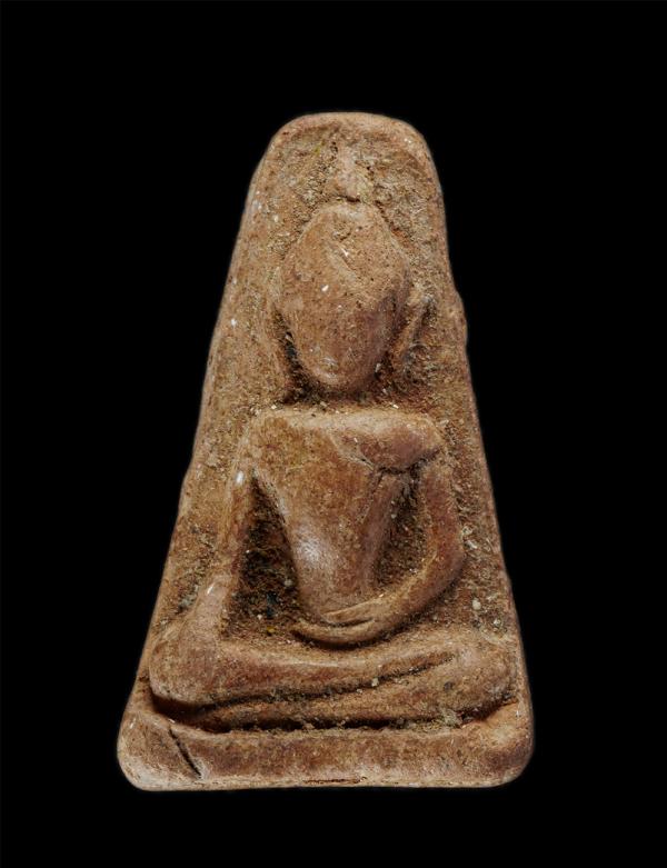 พระผงสุพรรณ พระครูโพธิวรธรรม วัดโคกโพธิ์ จ.สุพรรณบุรี เนื้อดินเผา พระเก่าสวย มวลสารดี  | https://kamulet.in.th