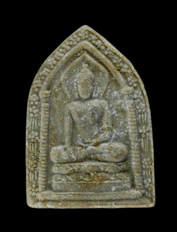 พระไพรีพินาศ พระพุทธรัศมี หลังยันต์ล้อม ยันต์พุทธซ้อน เนื้อผงพุทธคุณ ผงว่าน ผงน้ำมัน พระเก่าสวย มวลสารดี ไม่ทราบที่ | https://kamulet.in.th