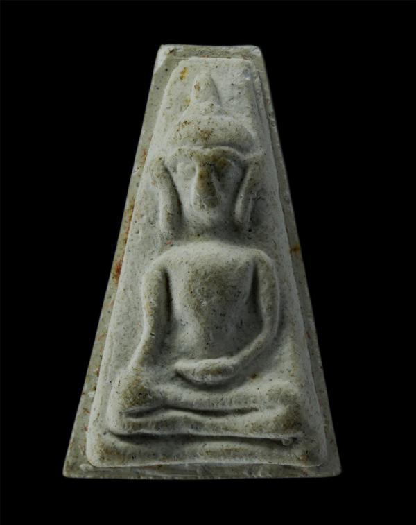 พระผงสุพรรณ หลังยันต์ พระเก่าสวย มวลสารดี ไม่ทราบที่ | https://kamulet.in.th