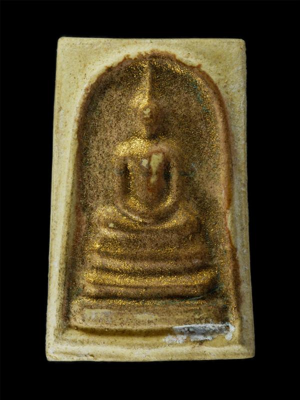 พระสมเด็จ อุดมโชค หลวงพ่อชัยยุทธ ปคังกโร(พระครูอุดมธรรมประยุต) วัดเวียงทุน อ.วัดเพลง จ.ราชบุรี ปี2531 เนื้อผงพุทธคุณ ผงว่าน ปิดทอง [..] | https://kamulet.in.th