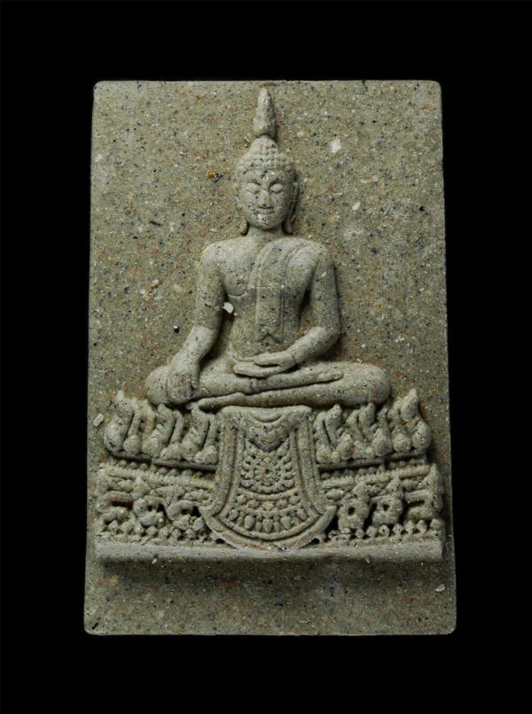 หลวงพ่อโต รุ่นแรก หลวงพ่อชำนาญ วัดบางกุฎีทอง ต.บากกะดี อ.เมือง จ ปทุมธานี เนื้อผงพุทธคุณ ผงว่าน ผงตะไบทองชนวน พระเก่าสวย มวลสารดี  [..] | https://kamulet.in.th