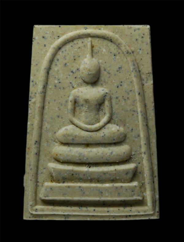 พระสมเด็จเบญจภาคี หลังยันต์ดอกบัว มงกุฎพระพุทธเจ้า วัดราษฎร์ศรัทธาราม อ.ลำลูกกา จ.ปทุมธานี สร้างปี 2539 ปลุกเสกพิธีเสาร์ 5 มหามงคล [..] | https://kamulet.in.th