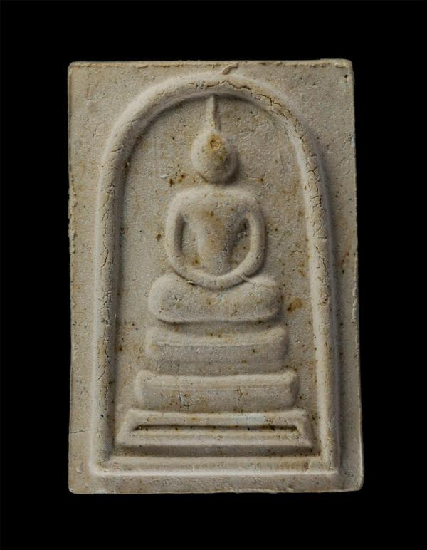 สมเด็จหลังยันต์ อุ หลวงปู่กลั่น คุณวโร(พระครูคุณวรวัฒน์) วัดใหม่อินทราวาส อ.วิเศษชัยชาญ จ.อ่างทอง เนื้อผงพุทธคุณ ผงว่าน พระเก่าสวย [..] | https://kamulet.in.th