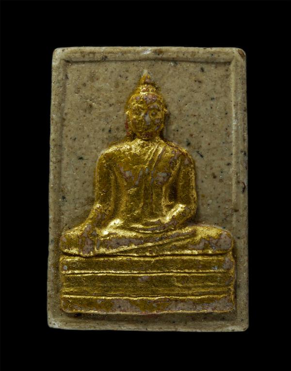 หลวงพ่อทองคำ(พระพุทธมหาสุวรรณปฎิมากร) วัดสามจีน (วัดไตรมิตรวิทยาราม) เขตสันพันธวงศ์ กรุงเทพฯ ปี2537 ท่านเจ้าคุณธงชัย ปลุกเสก เนื้อ [..] | https://kamulet.in.th