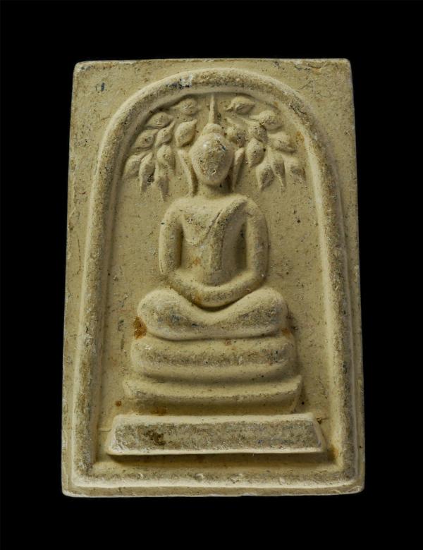 พระสมเด็จปรกโพธิ์ หลวงพ่อโต วัดคีรีวนาราม (วัดสองสลึง) อ.แกลง จ.ระยอง เนื้อผงพุทธคุณ ผงว่าน | https://kamulet.in.th