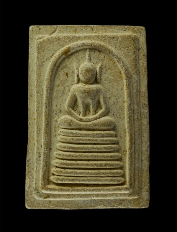 พระสมเด็จ หลังจารยันต์ เนื้อผง ไม่ทราบที่ | https://kamulet.in.th