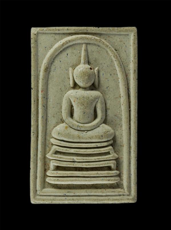 พระสมเด็จหลังลายเซ็น เนื้อผงงาช้าง พระอาจารย์ขวัญชัย ธัมมวโร วัดนามะตูม อ.พนัสนิคม จ.ชลบุรี ปี2558 เนื้อผงพุทธคุณ ผงว่าน | https://kamulet.in.th